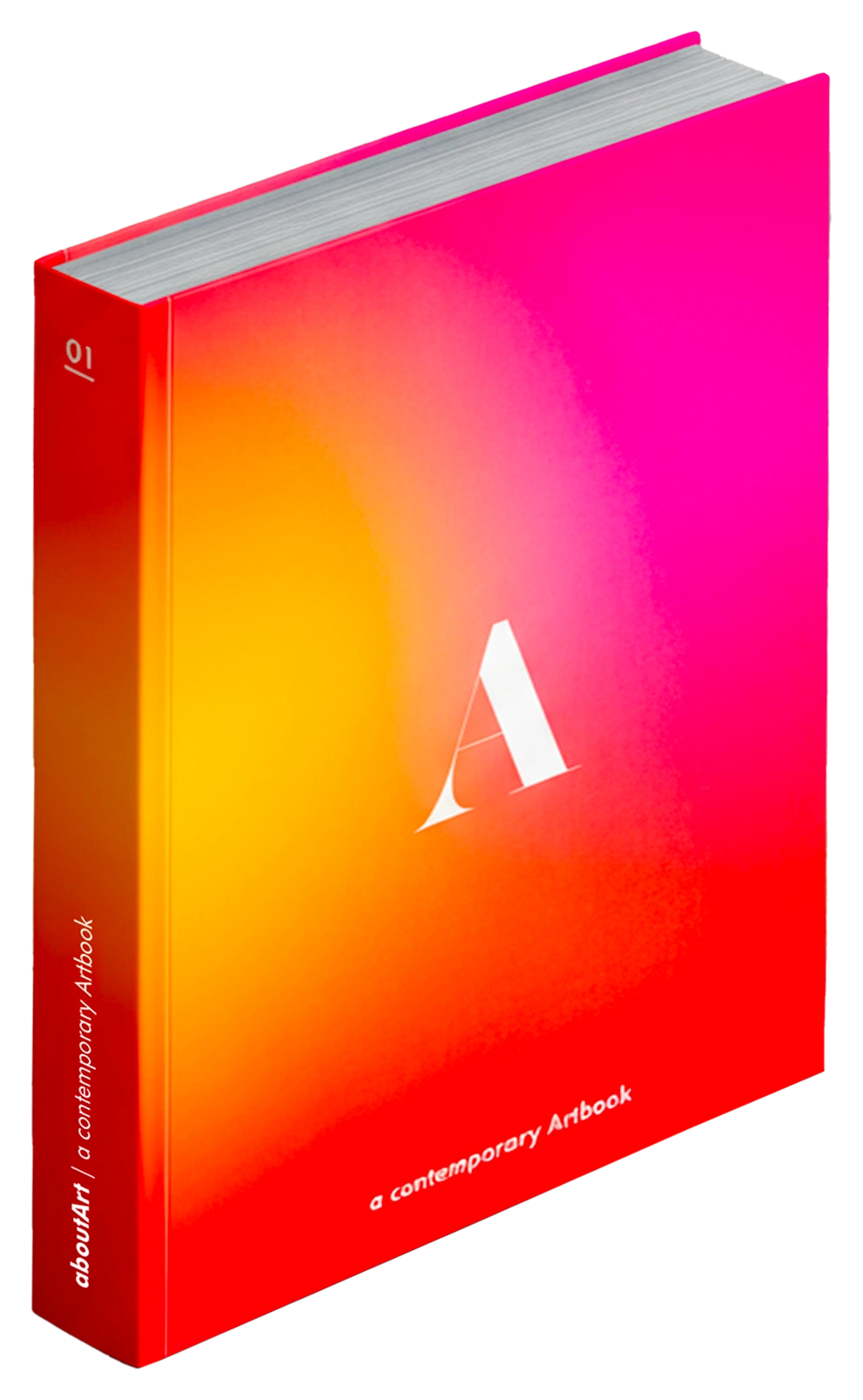 aA artbook, standing copy with cover and spine