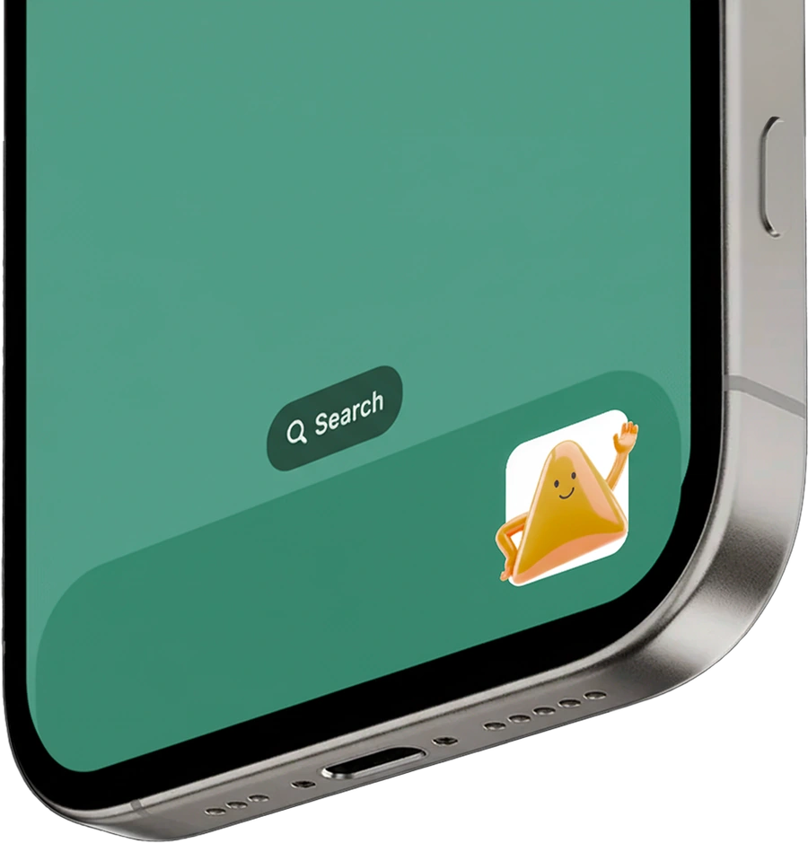 Vibly app on iPhone
